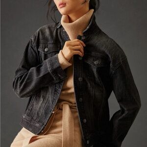 Pilcro Boyfriend Trucker Jacket - Jean Jacket